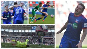 Steaua și-a spălat din păcate! Victorie categorică împotriva Concordiei Chiajna și locul 4 aproape asigurat. Adrian Popa a făcut spectacol: ”Am acoperit o parte din rușinea de etapa trecută”