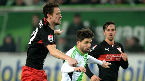 Wolfsburg – Stuttgart 3-1! Maxim a fost din nou rezervă și a intrat în minutul 90