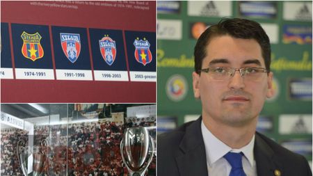 Șeful FRF recunoaște că Becali a pierdut și palmaresul și lasă de înțeles că locul din Liga 1 ar putea reveni CSA, dacă această grupare își face echipă de fotbal!
