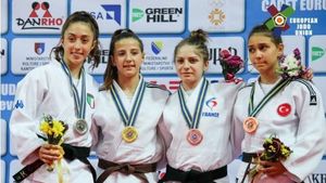 România e de aur. 5 medalii au câștigat sportivii români la Campionatul European de Judo pentru cadeți. Ce spune Cozmin Gușă