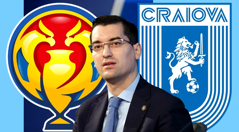 Universitatea Craiova, atac dezlănțuit la formatul adus de Răzvan Burleanu în Cupa României: „E o nebunie! Ne-am găsit să fim moț”. EXCLUSIV