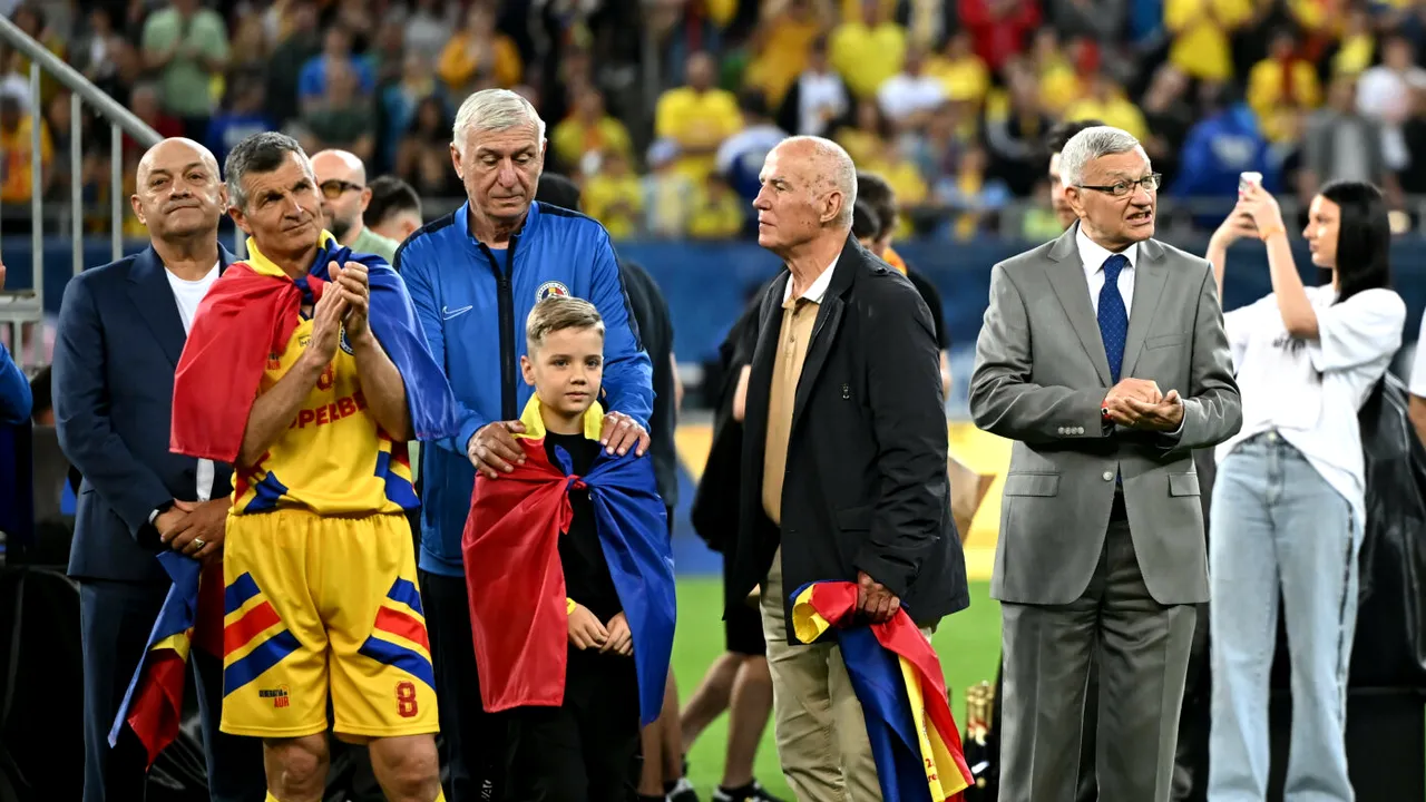Cum arată Mircea Sandu la 71 de ani. Fostul președinte FRF, apariție rarisimă la meciul Generația de Aur - Restul Lumii 3-2