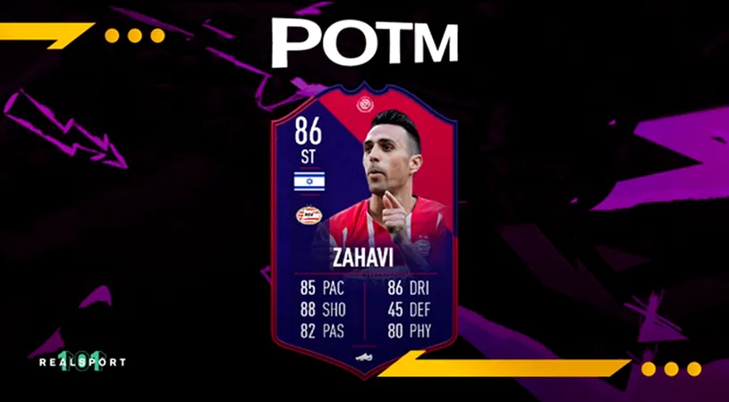Player Of The Month Eran Zahavi în FIFA 22! Gamerii pot obține un card echilibrat și eficient în popularul simulator de fotbal