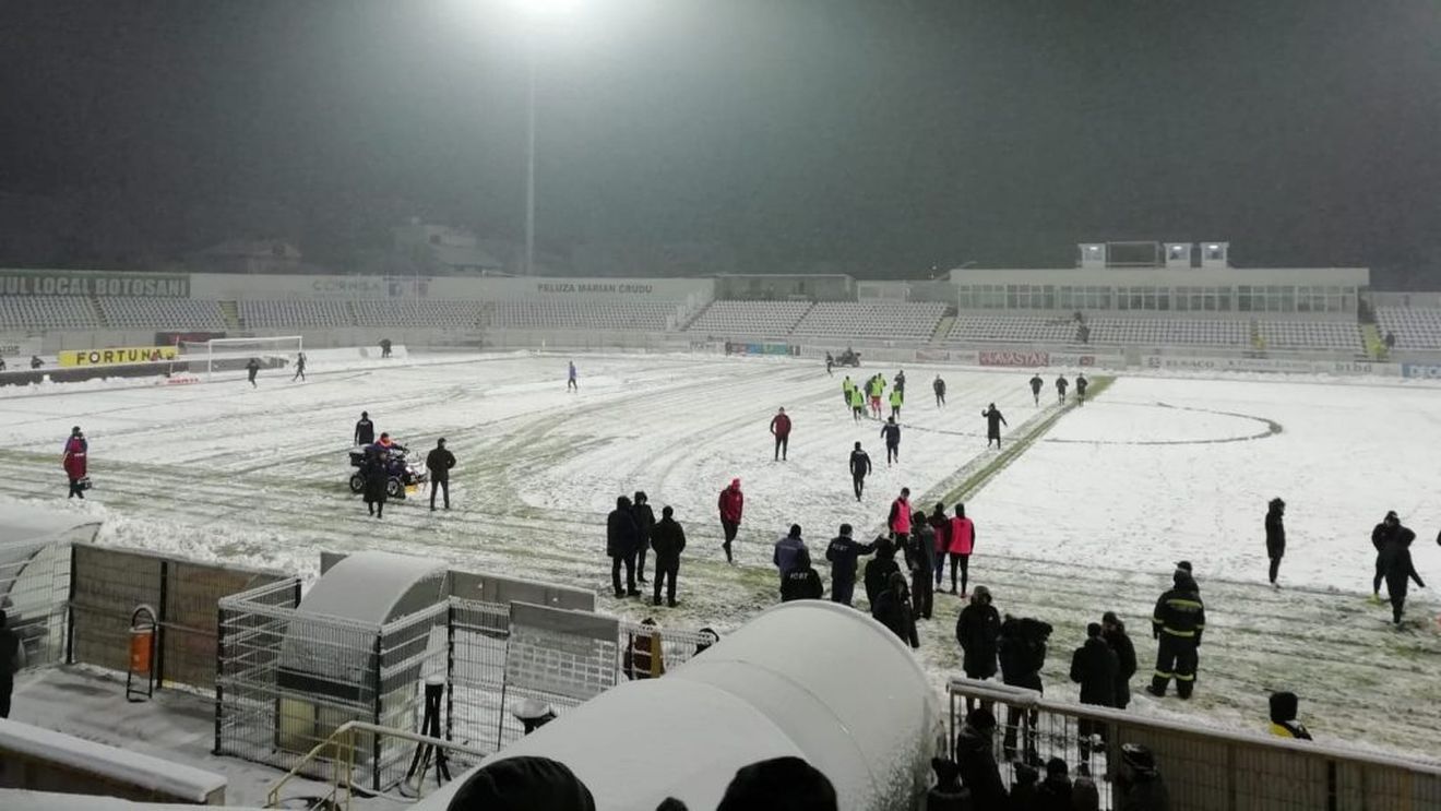 Botoșani învinge Viitorul pe un teren imposibil dintr-un penalty transformat de „renegatul” Ongenda