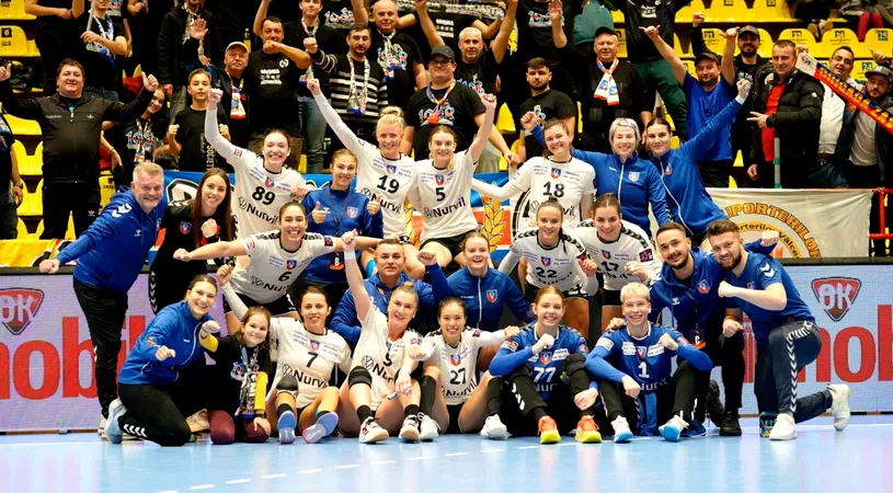 Vâlcea se califică fără emoții în grupele EHF European League!