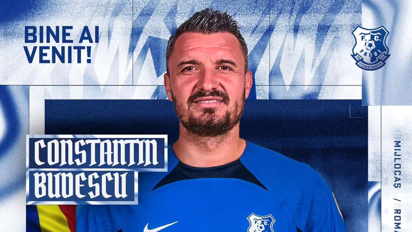 E oficial. Constantin Budescu a semnat cu Farul și va lucra cu Gheorghe Hagi