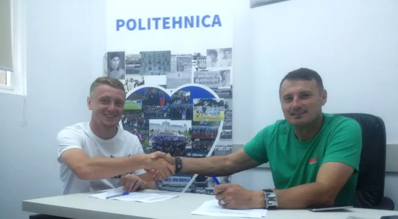 Un nou transfer în Copou. Danu Spătaru a semnat pe doi ani cu CSM Poli Iași