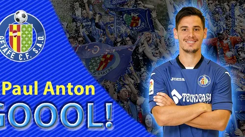 VIDEO | Primul gol în Spania pentru Paul Anton! Fostul dinamovist a înscris în Getafe – Oviedo 2-1