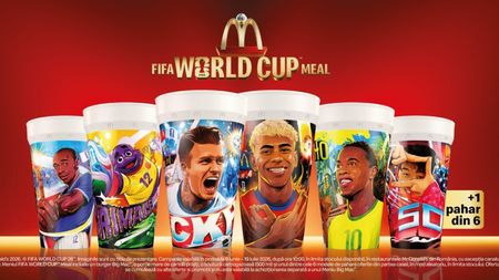 ADVERTORIAL. FIFA World Cup 26™ vine la McDonald’s: magia meciurilor este completată de meniul în ediție limitată și experiențe inedite pentru fanii fotbalului