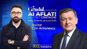 „Ai Aflat! cu Ionuț Cristache” începe marți, 18 martie, de la ora 15.00, live pe Gândul. Invitat: Crin Antonescu
