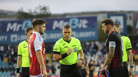 Istvan Kovacs, fază controversată la revenire: VAR l-a făcut să întoarcă decizia după ce acordase penalty în Oțelul – Csikszereda