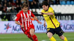 VIDEO** BarÃ§a pierde primul loc în Primera, după 2-2 cu Almeria