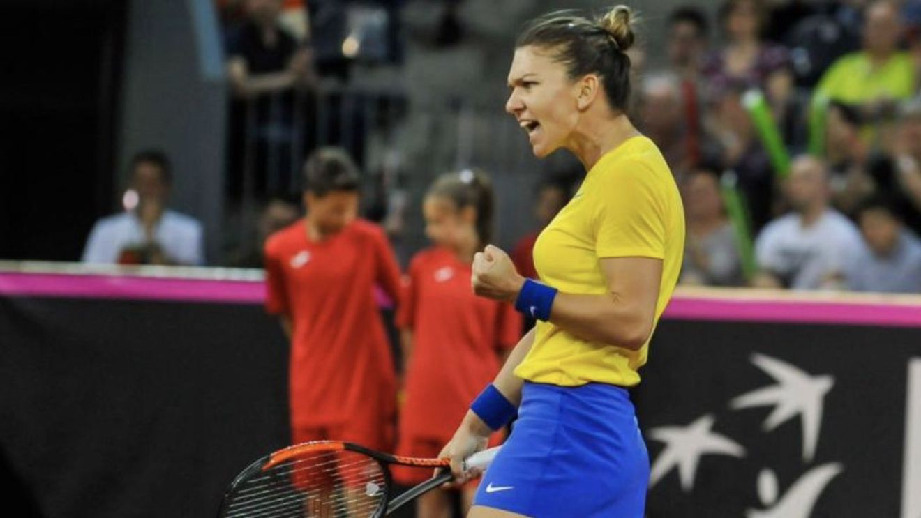 Simona Halep și prima reacție după victoria importantă cu Karolina Pliskova: "Nu e ușor să fiu ofensivă, e greu să intru și eu în minge și să dau tare"