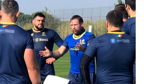 Un nou străin la prima reprezentativă de rugby! Englezul Andy Robinson și-a adus colaborator scoțian care a fost secund al naționalei „florii de ciulin