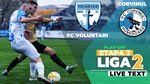 FC Voluntari – Corvinul începe la ora 16:00. Ilfovenii au nevoie de victorie în fața liderului play-off-ului Ligii 2 pentru a mai spera la locul al doilea direct promovabil