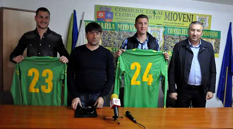Doi jucători pentru intrarea în play-off!** Ce spun Gugu și Vișa despre transferul la CS Mioveni, echipă ce visează la promovare