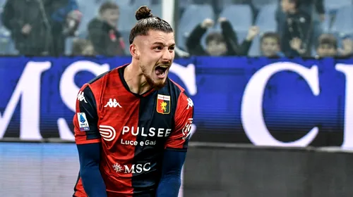 Radu Drăgușin, ridicat în slăvi de italieni după ce a marcat primul său gol din Serie A, în Genoa – Verona 1-0! A fost declarat omul meciului: „S-a dezlănțuit ca un atacant de top!”. Ce note a primit din partea jurnaliștilor