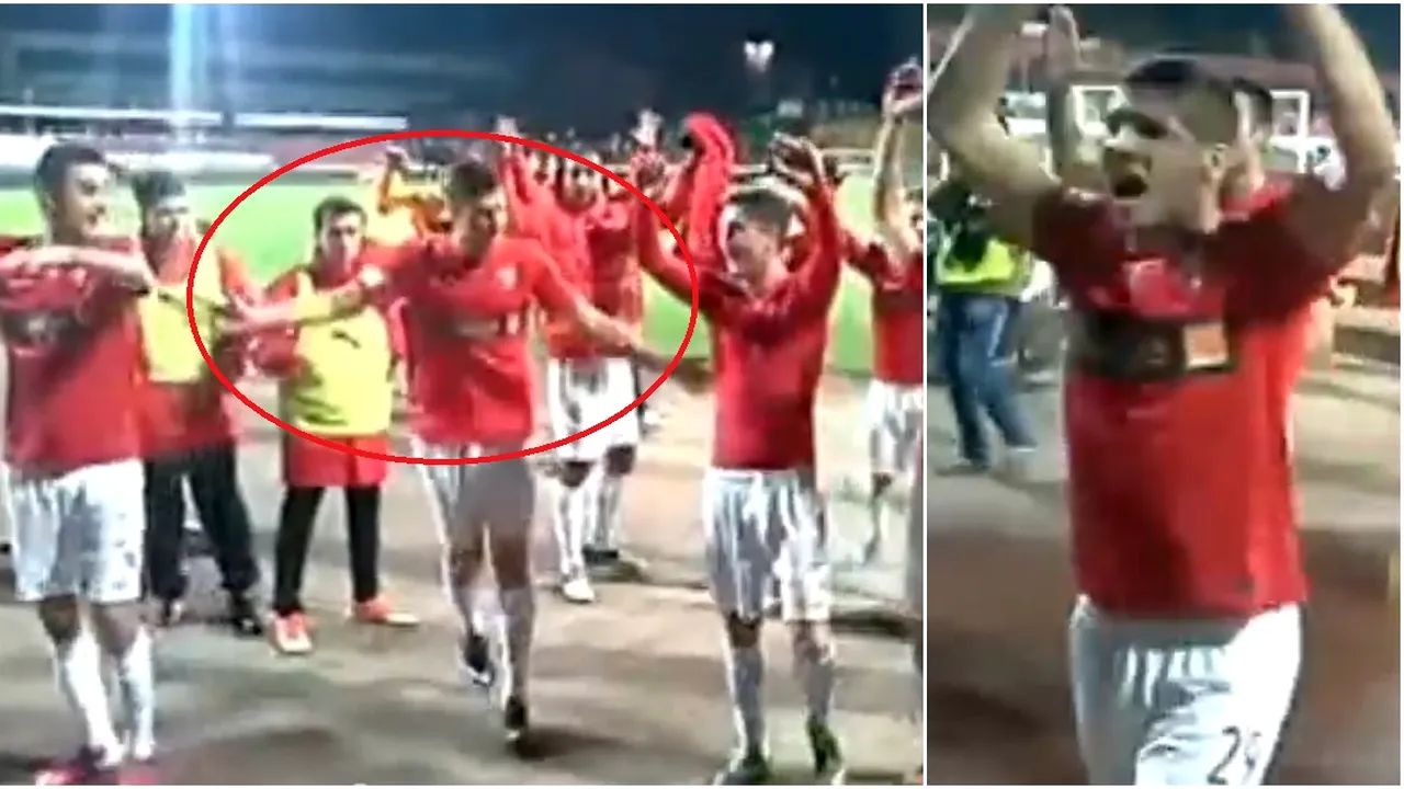 Gesturi greu de iertat! VIDEO: Cum reacționa Țucudean când era chemat de dinamoviști să înjure Steaua