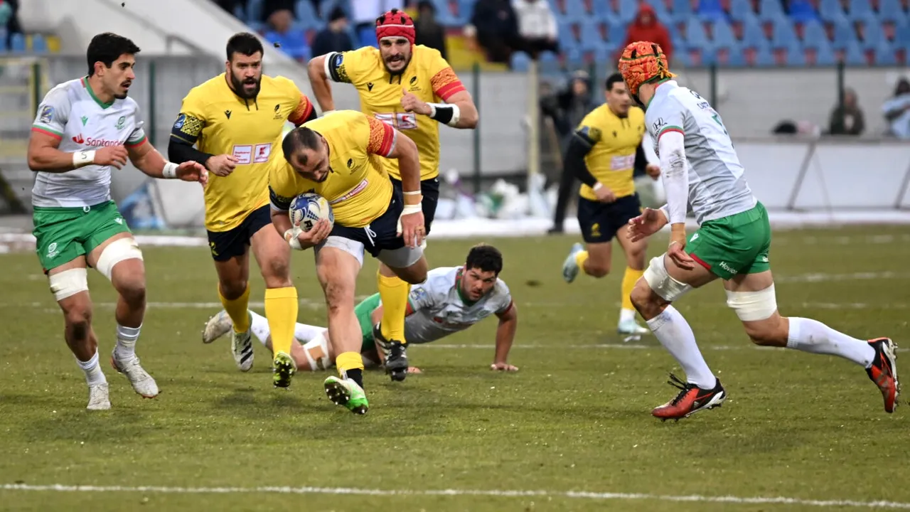 „Stejarii”, eșec dur cu Portugalia! N-am reușit niciun eseu la Botoșani și ne pregătim de un duel în semifinale cu Georgia în deplasare