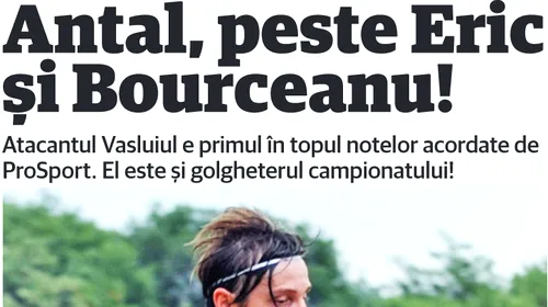 INTERVIU – Antal, cel mai bun jucător al turului în Liga 1: „Visul meu e naționala!” Cum a reacționat când a fost întrebat de Steaua