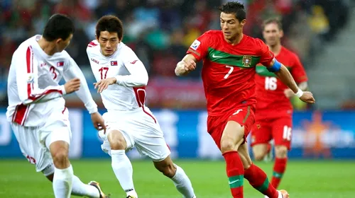 Incredibil!** Televiziunea nord-coreeană a întrerupt comentariul la 0-4 cu Portugalia!