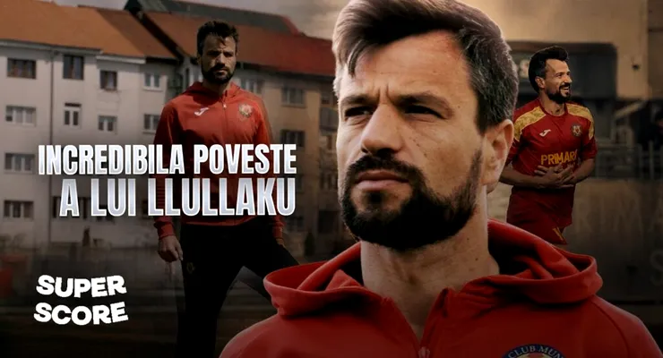 Povestea uluitoare a lui Azdren Llullaku, fostul golgheter din Superligă care joacă acum în Liga 3 (P)