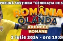 Unde pot vedea bucureștenii marele meci România – Olanda din optimile EURO