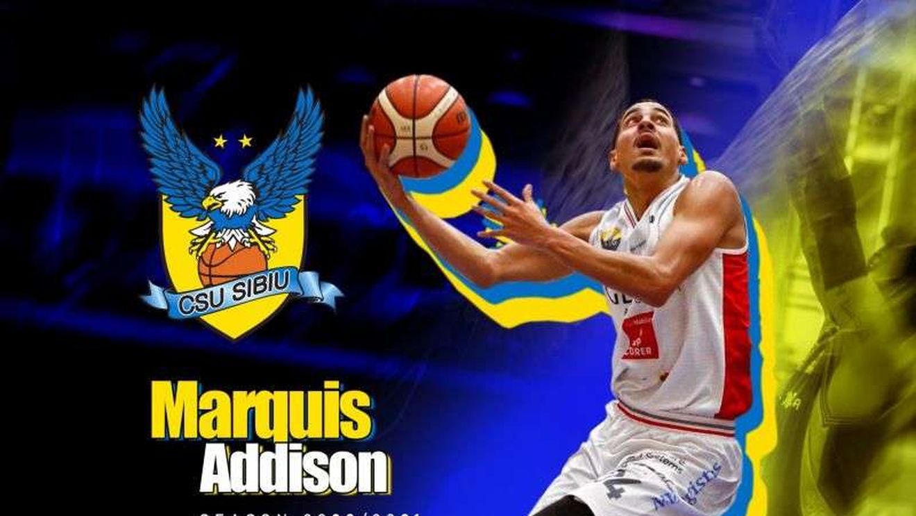 Ce baschetbalist american a semnat cu BC CSU Sibiu. Are 1,93 metri și este specialist în aruncări de trei puncte | VIDEO