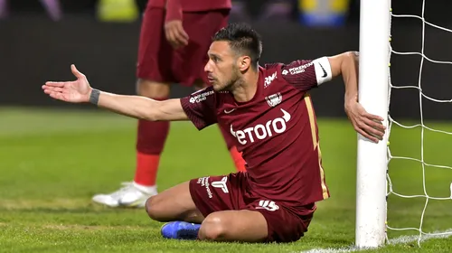 Alertă la CFR Cluj! Mario Camora a fost internat de urgență în spital înaintea meciului cu Rapid