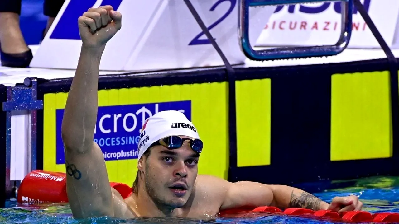 Robert Glință, medalie de bronz în proba de 100 m spate în bazin scurt de la Campionatul Mondial!