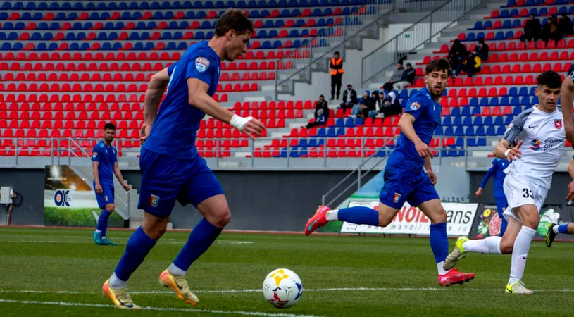Iulian Roșu, exuberant după succesul cu Ceahlăul: ”Chiar știm să jucăm fotbal!” Fotbalistul Chindiei laudă conducerea clubului aflat pe loc de baraj de menținere în Liga 2