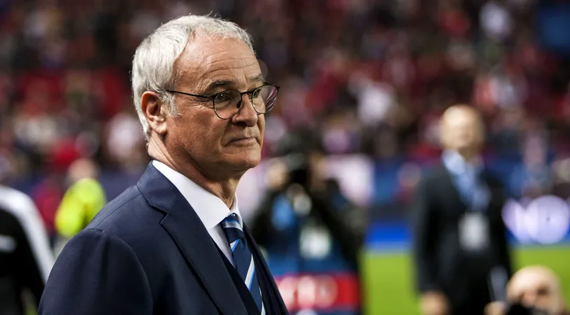 Prima ofertă primită de Ranieri după ce a fost demis de Leicester