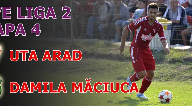 Un punct în Geantă, mai bun decât nimic!** UTA Arad - Damila Măciuca 2-2