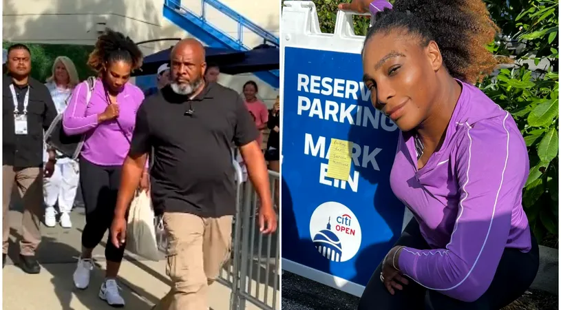 Ce a putut face Serena Williams după ce și-a parcat mașina pe locul altcuiva! Faza zilei la turneul de la Washington | FOTO & VIDEO