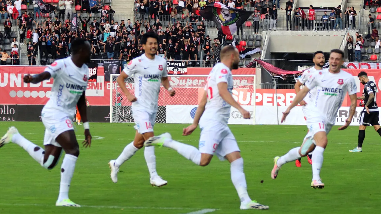 FC Hermannstadt, învinsă pe teren propriu cu 1-0 de echipa lui Gică Hagi