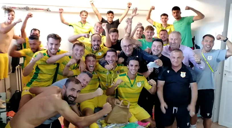 CS Mioveni, prima echipă care câștigă la Hunedoara după doi ani și jumătate! Constantin Schumacher, după succesul cu Corvinul: ”Jucătorii au înțeles mesajul pe care l-am transmis”