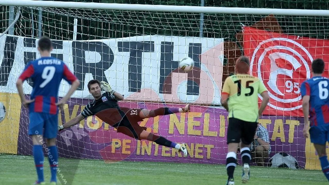 S-a împărțit norocul!** Steaua - Fortuna Dusseldorf 1-1!** Vezi desfășurarea meciului!