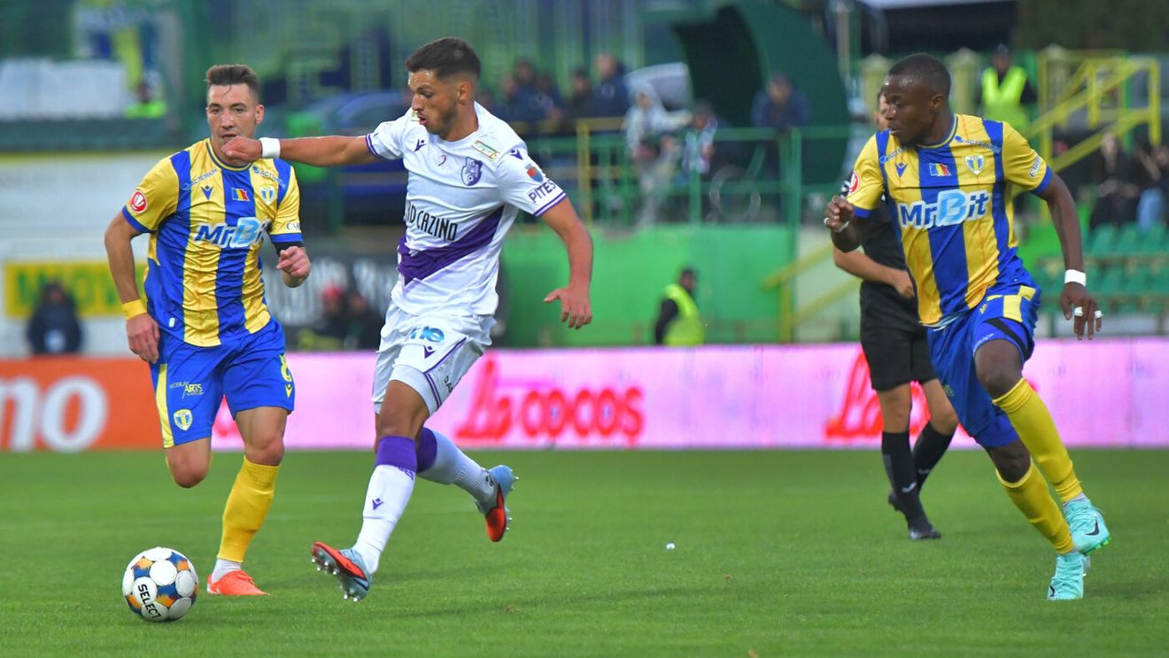 FC Argeș - Petrolul Ploiești 0-1, în etapa 12 din Superliga. Echipa lui Eugen Neagoe se apropie la un punct de campioana FCSB, aflată pe locul 11