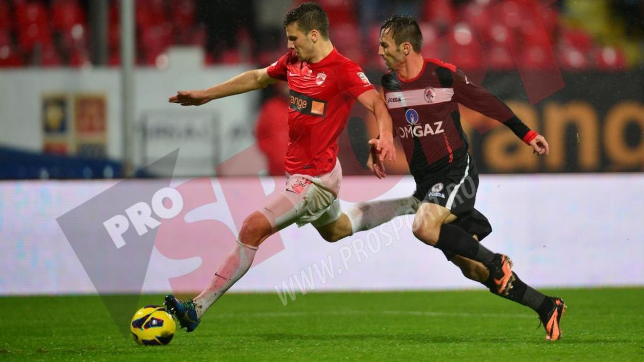 Un strop de fericire! Dinamo - Mediaș 1-0! Țucudean a înscris cu un voleu superb