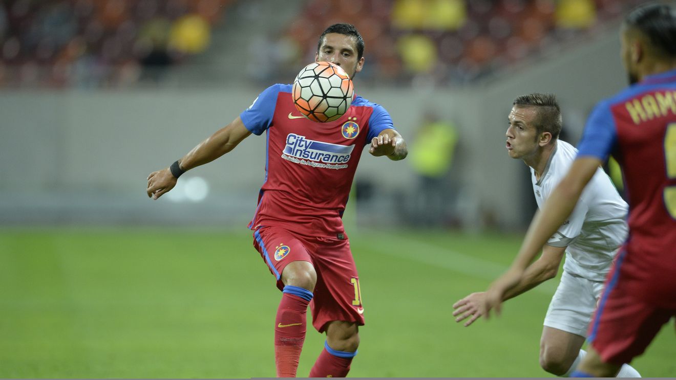 Steliștii, încântați de debutul lui Kharja! Stanciu: "E un câștig pentru noi! Ne bucurăm că a venit"