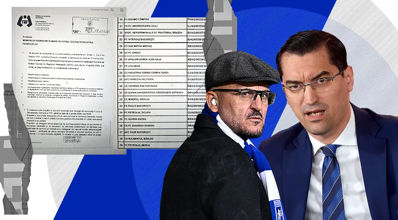 Avem actele! Isteria din scandalul anului în fotbalul românesc, pe înțelesul tuturor. Miza pentru care a vrut FRF să schimbe actul constitutiv și statutul și cum a dejucat Mititelu planul lui Burleanu? Ce cluburi au votat, cine a fost dezafiliat și afiliat! EXCLUSIV FOTO