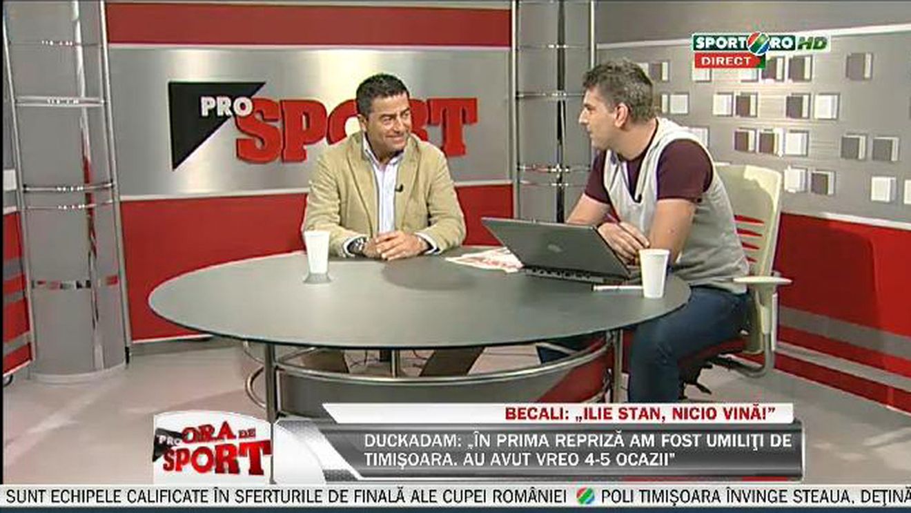 VIDEO A început "Ora de ProSport"!** Pune-i o întrebare lui Renzo Rossi