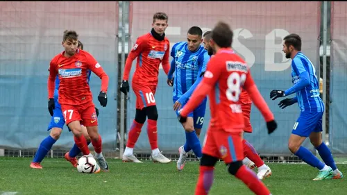 FCSB a disputat un meci amical în compania unei echipe din Liga a 3-a. Scorul final + 