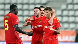 Dovizhdane, CSKA 1948 Sofia! Tavi Popescu a marcat golul de 3-2 pentru FCSB și a închis calificarea, după o fază comică | VIDEO