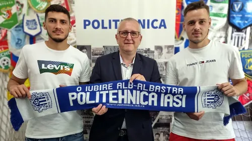 Primele transferuri la Poli Iași. Doi jucători revin în Copou după mai mulți ani. Un mijlocaș campion al Ligii 2 cu ”FC U” Craiova și un atacant de la FCSB, aproape să semneze și ei