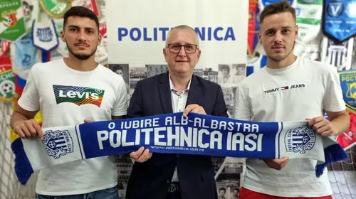 Primele transferuri la <i class='ep-highlight'>Poli</i> <i class='ep-highlight'>Iași</i>. Doi jucători revin în Copou după mai mulți ani. Un mijlocaș campion al Ligii 2 cu ”FC U” Craiova și un atacant de la FCSB, aproape să semneze și ei