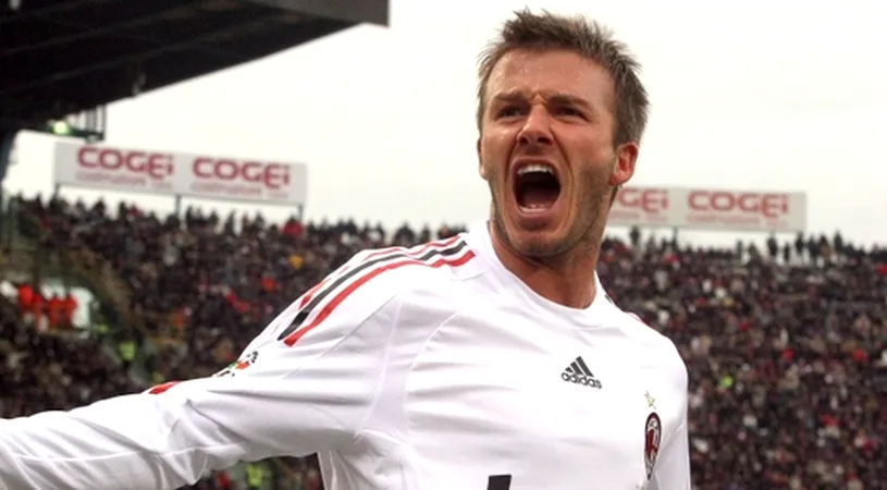 Beckham** se întorce la AC Milan