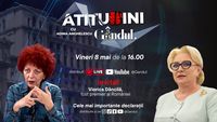 „Atitudini cu Adina Anghelescu” începe vineri, 8 mai, de la ora 16:00, live pe Gândul. Invitata emisiunii este Viorica Dăncilă, fost premier al României