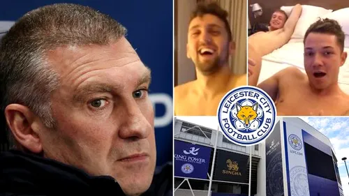 Scandal uriaș în Premier League! Trei jucători, inclusiv fiul antrenorului, dați afară de la Leicester City după ce s-au filmat în timpul unei orgii cu tentă rasistă | VIDEO