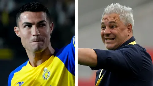 Marius Șumudică a dezvăluit dialogul pe care l-a purtat cu Cristiano Ronaldo, înainte ca portughezul să îi ofere tricoul cadou: „Avem o cunoștință comună”